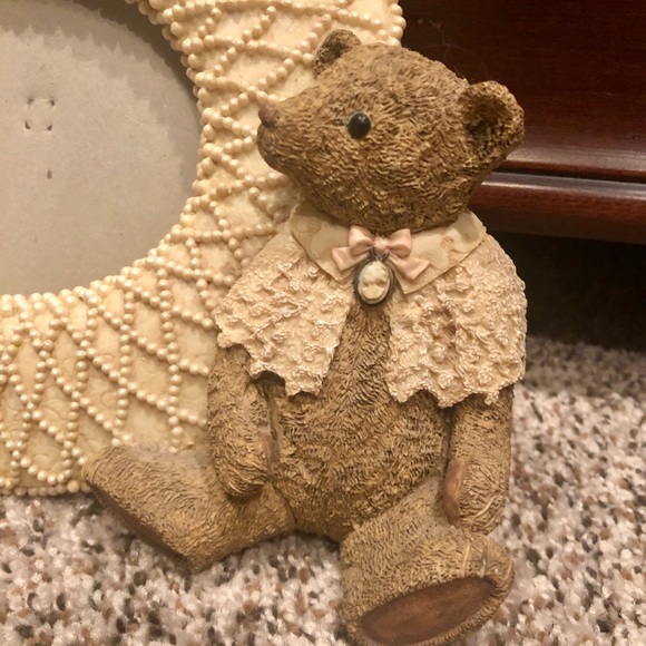 1993 United Design Corp. Cameo Bear Photo Frame - Picture 2 of 10